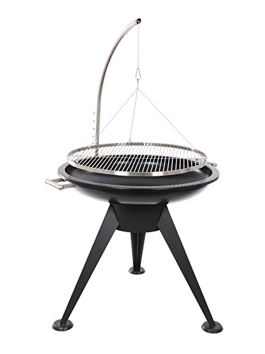 Deluxe BBQ 80 cm Schwenkgrill Smoker