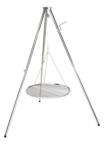 HeRo24 Edelstahl Dreibein Schwenker 60 cm