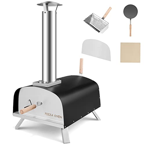 Costway tragbarer Pizza Holzofen