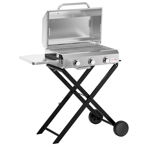 Onlyfire 3-Brenner Grillwagen