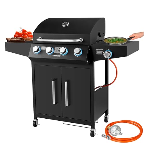 Steinborg Gasgrill 4 Brenner Chef de Cuisine