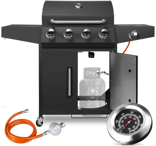 LIFERUN Gasgrill 4+1