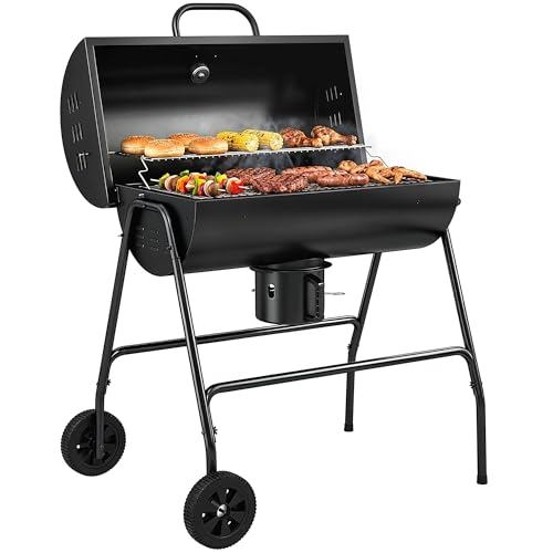 Outsunny BBQ Smoker mit Deckel