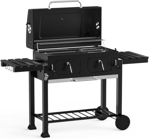 onlyfire Holzkohlegrill Grillwagen