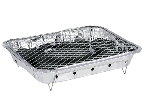 Alpina Einweggrill mit Holzkohle