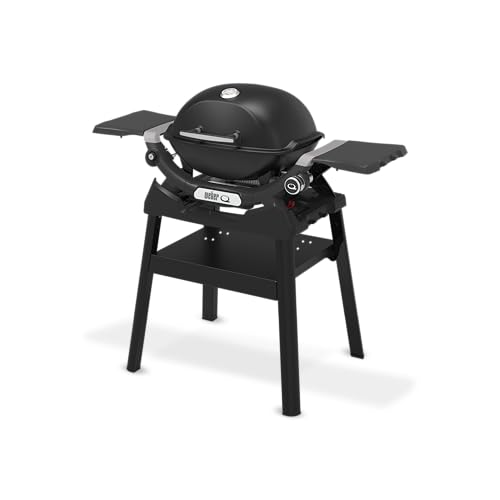 Weber Q 1200N Gasgrill mit Seitentischen und Stand