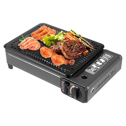 HeinaTond Camping Gasgrill Set