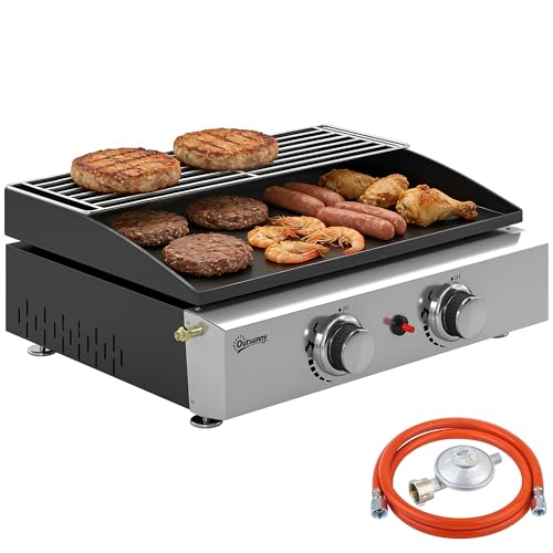 Outsunny Gasgrill 5 kW Tischgrill