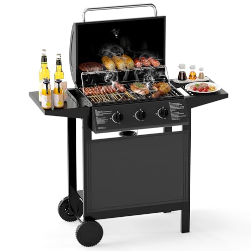 Costway Gasgrill 3 Brenner 7 kW