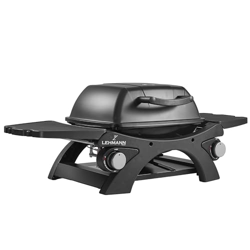 LEHMANN Tischgasgrill 2 Brenner